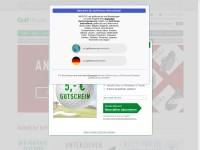 Desktop screenshot for golfhouse.de