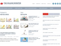Desktop screenshot for thecollegeinvestor.com