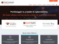 Desktop screenshot for portswigger.net