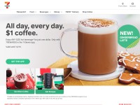 Desktop screenshot for 7-11.com