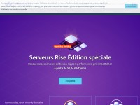 Desktop screenshot for ovh.com