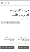 How dabidi.ir looks like on a mobile device such as an iPhone.