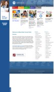 How dadeschools.net looks like on a mobile device such as an iPhone.