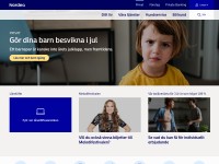 Desktop screenshot for nordea.se
