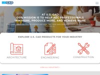 Desktop screenshot for uscad.com