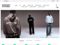 Desktop screenshot for representclothings.com