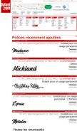 How dafont.com looks like on a mobile device such as an iPhone.