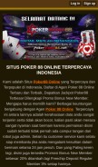 How daftarpoker88.mw.lt looks like on a mobile device such as an iPhone.