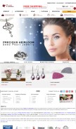 How dahliajewels.com looks like on a mobile device such as an iPhone.