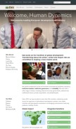 How dai.com looks like on a mobile device such as an iPhone.