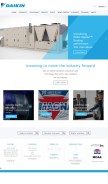 How daikinapplied.com looks like on a mobile device such as an iPhone.