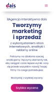How dais.pl looks like on a mobile device such as an iPhone.