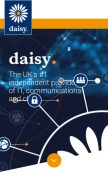 How daisygroup.com looks like on a mobile device such as an iPhone.