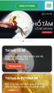 How dalieutranthinh.com looks like on a mobile device such as an iPhone.