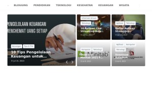How daneduka.com looks like on a tablet such as an iPad.