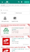How danhbavieclam.vn looks like on a mobile device such as an iPhone.