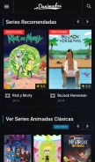 How danimados.com looks like on a mobile device such as an iPhone.