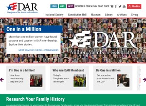 How dar.org looks like on a tablet such as an iPad.