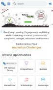 How dare2compete.com looks like on a mobile device such as an iPhone.