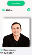 How dariomarkovic.com looks like on a mobile device such as an iPhone.