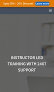 How data-flair.training looks like on a mobile device such as an iPhone.