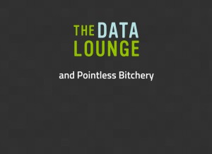 How datalounge.com looks like on a tablet such as an iPad.