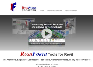 How davidrushforth.com looks like on a tablet such as an iPad.