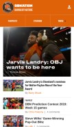 How dawgsbynature.com looks like on a mobile device such as an iPhone.