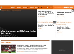 How dawgsbynature.com looks like on a tablet such as an iPad.