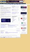 How db-engines.com looks like on a mobile device such as an iPhone.