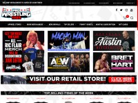 Desktop screenshot for prowrestlingtees.com