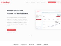 Desktop screenshot for adpushup.com