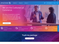 Desktop screenshot for pitneybowes.com