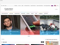 Desktop screenshot for crypto-news.space