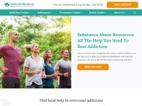 Desktop screenshot for addictionresource.com