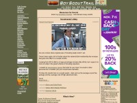 Desktop screenshot for boyscouttrail.com