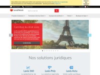 Desktop screenshot for lexisnexis.fr