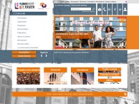 Desktop screenshot for univ-rouen.fr