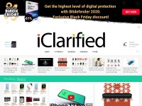 Desktop screenshot for iclarified.com