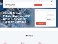 Desktop screenshot for wellpcb.com