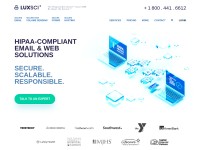 Desktop screenshot for luxsci.com