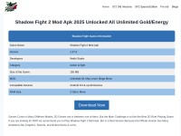 Desktop screenshot for shadowfight2apk.com