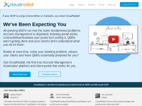 Desktop screenshot for cloudradial.com