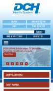 How dchsystem.com looks like on a mobile device such as an iPhone.