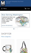 How dcmetrostore.com looks like on a mobile device such as an iPhone.