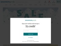Desktop screenshot for uncommongoods.com