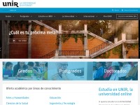 Desktop screenshot for unir.net