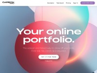 Desktop screenshot for carbonmade.com