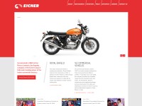 Desktop screenshot for eicher.in