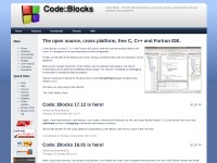 Desktop screenshot for codeblocks.org